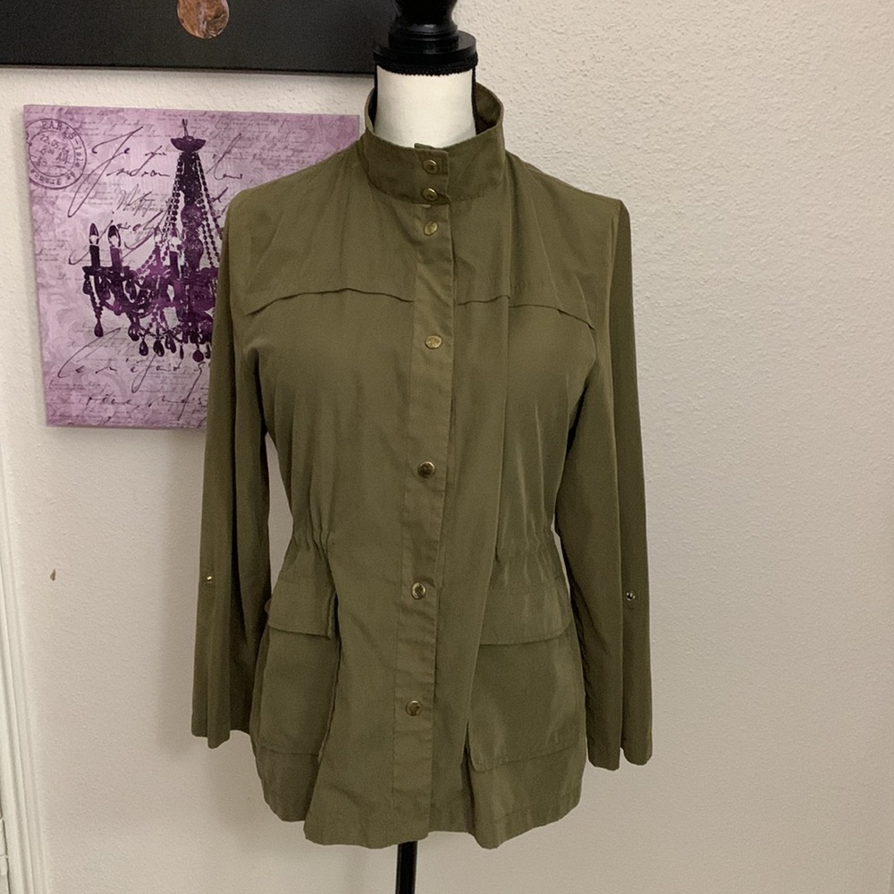 LOVE TREE - Green Utility Jacket - Size M